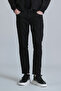 Anton Smart Jean Men's Trousers Slim Fit Black - 2