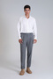 Wonder Men's Basic Shirt Comfort Fit White - 5