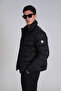 Clow Goose Feather Men's Coat Black - 3