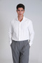 Wonder Men's Basic Shirt Comfort Fit White - 3