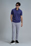 Laon Smart Men's Polo T-Shirt Slim Fit Purple - 4