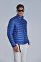 Andy Goose Feather Men's Coat Cobalt Blue - 4