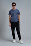 Junya Men's Basic T-Shirt Midnight Blue - 2