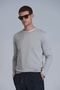 Stone Men's Sweater Light Gray - 3