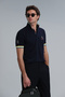 Match Smart Men's Polo T-shirt Navy Blue - 5