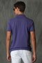 Laon Sports Polo Neck Men's T-Shirt Purple - 6