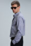 Getz Men's Basic Shirt Regular Fit Navy Blue - 5