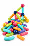 42-Piece Magnetic Rod and Ball Building Set for Children – Creative Construction Toy - 7