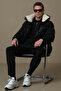 Ethan Goose Feather Men's Coat Black - 5