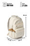 My Polo 8700 Crinkle Schoolbag Backpack Daily Trip Sports Travel Vacation Multi-Compartment Laptop Compartment - 6