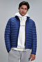 Andy Goose Feather Men's Coat Cobalt Blue