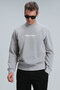 Star Men's Sweatshirt Light Gray - 5