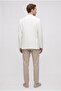Ds Damat Slim Fit Ecru Dobby Fabric Jacket - 3