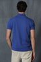 Laon Sports Polo Neck Men's T-Shirt Cobalt Blue - 6