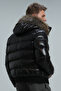 Jeam Goose Feather Men's Coat Black - 6