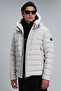 Chester Goose Feather Men's Coat Stone - 5