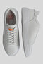 Tommy Men's Leather Sneaker Shoes White - 5