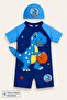 Boneli Zippered Boys' Swimsuit