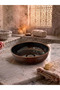 Ottoman Motif Bath Basin, Traditional Metal Bath and Decorative Hand Washing Basin - 4
