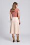 Bell Cut Suede Fabric Skirt - 4