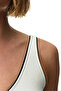 Ecru Nadia Textured Bikini Top - 4