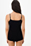Black V-Neck Cotton Undershirt - 3