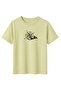 Unisex Compass and Mountain Graphic Printed 100% Cotton Outdoor Design T-Shirt - 2