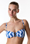Gloria Strapless Striped Bikini Top
