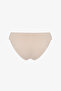 Beige Devon Gathered Side Glitter Mid-Waist Bikini Bottom - 5