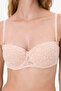 Rose Dried Bloom Lace Floral Padded Bra - 4