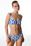 Gloria Strapless Striped Bikini Top - 5