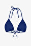 Lacivert Üçgen Bikini Üstü - 5