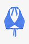 Ocean Blue Triangle Twist Bikini Top - 6