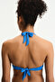 Ocean Blue Triangle Twist Bikini Top - 2