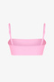 Light Pink Missa Strapless Textured Bikini Top - 2