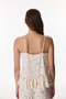 Beige Margot Patterned Athlete Pajama Top - 5