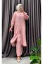 Linen Look Half Button Suit - 3