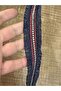شريط خياطة مزين بشرابة من حجر الزركون، طوله 3 سم (1 متر)، لون أزرق داكن - 3