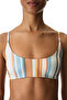 Kourtney Minimal Striped Bikini Top - 3