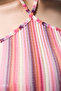Striped Moi Halter Neck Crop Top - 6