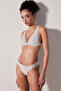 Macrame Stone Color Bikini Bottom - 4