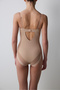 Beige Premium Bodysuit Corset - 4