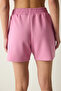 Silky Feel Active Rose Pink Shorts - 4