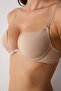 Shelly Push-Up Beige Bra - 4