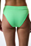 Green V Cut Slip Bikini Bottom - 2