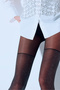 Silver Boot Black Pantyhose-Pentilicious - 2