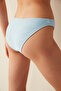 Light Blue Shelly Slip Bikini Bottom - 3
