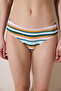 Shona Hipster Textured Striped Bikini Bottom
