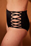 Basic High Fashion Black Bikini Bottoms - 3