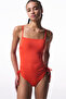 Mercan Strapless Underwire Swimsuit